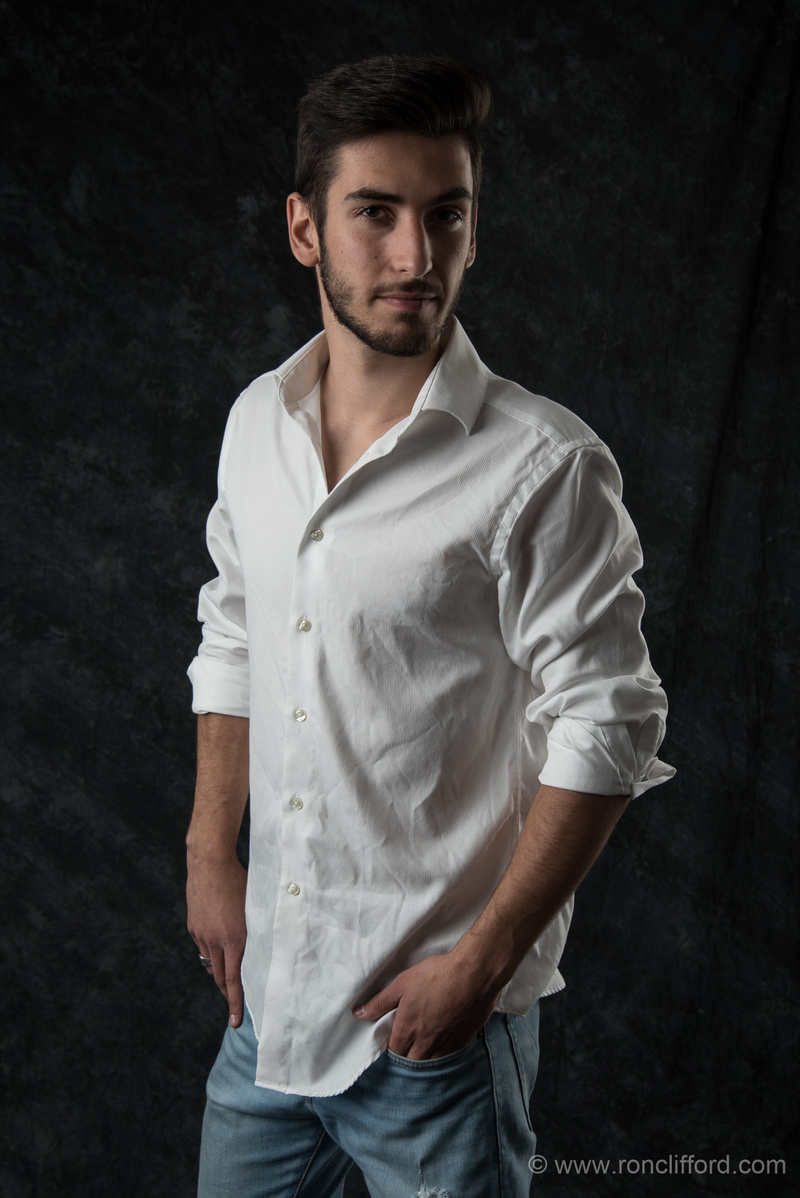 Male model photo shoot of RonClifford in Crooked House Studio
