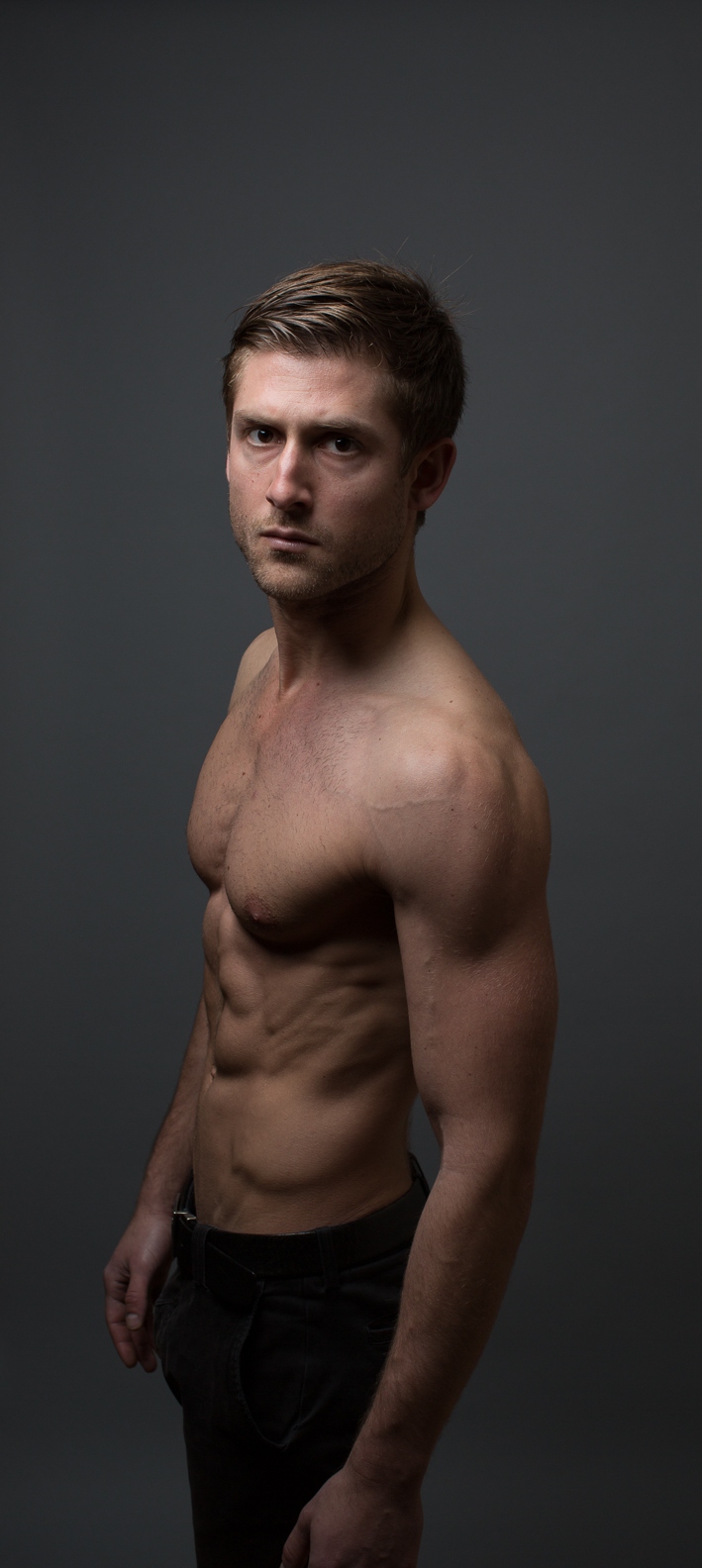 Male model photo shoot of George Sepa by MarkLeeFoto