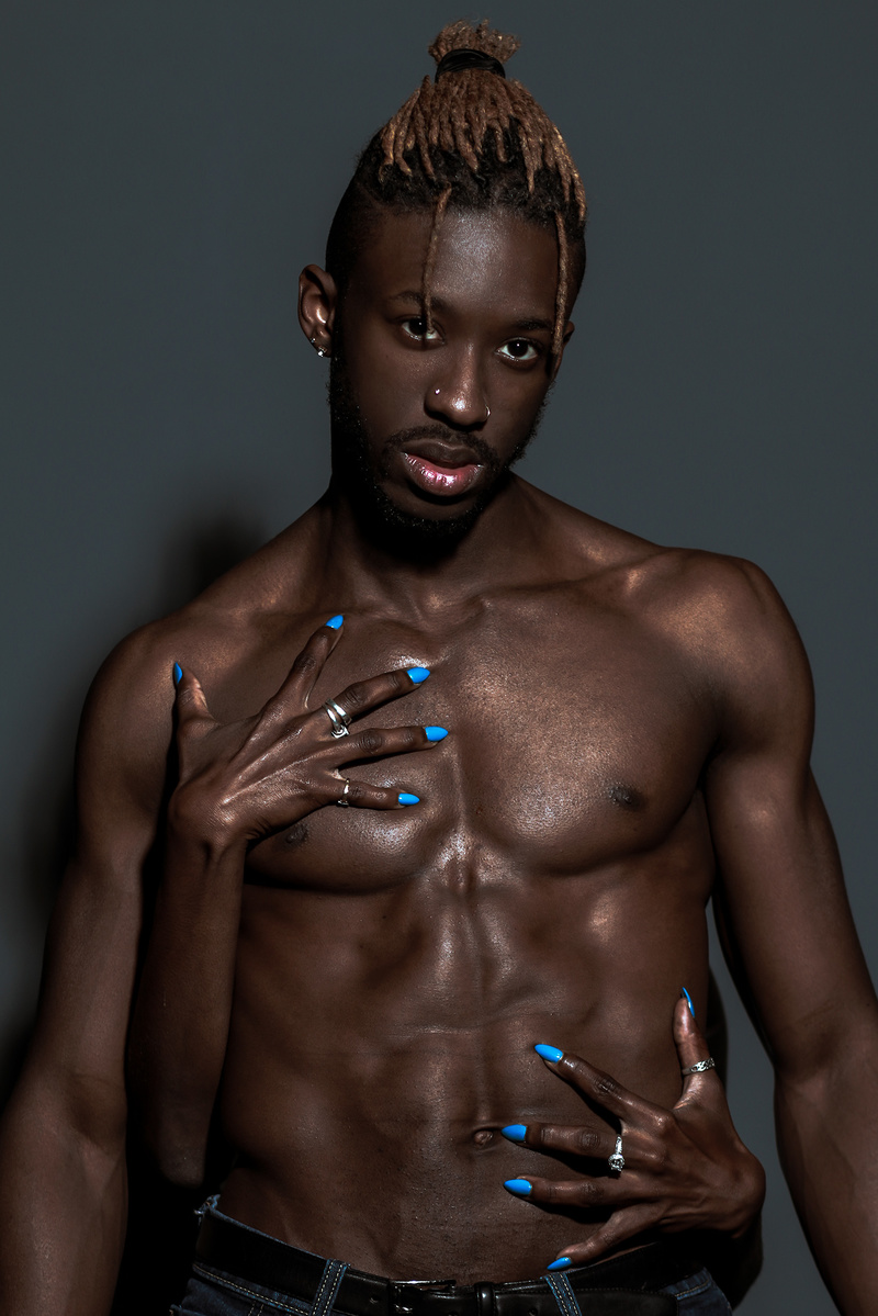 Male model photo shoot of DemetriusGrey 