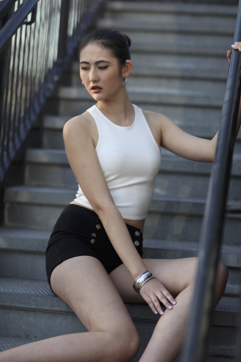 Female model photo shoot of Mia Felicia in Denver