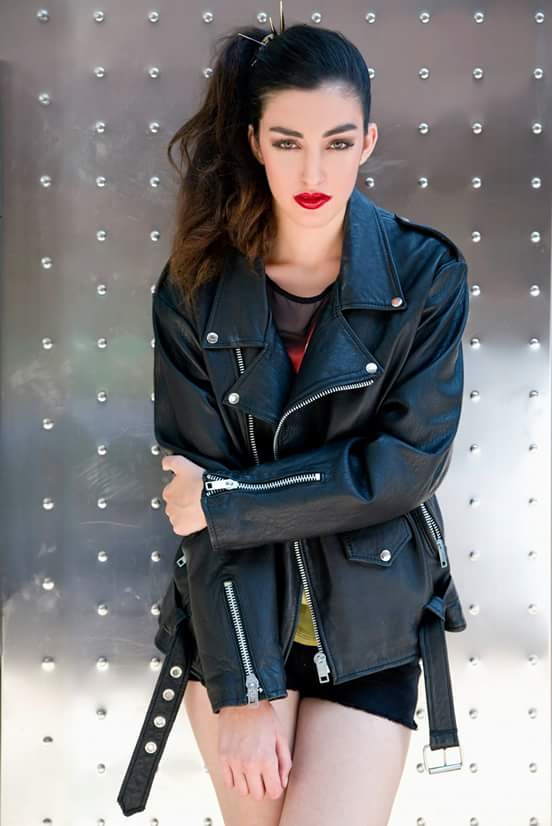 Female model photo shoot of Elia Ariza in Madrid, Spain