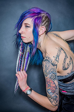 Female model photo shoot of Purplepaty