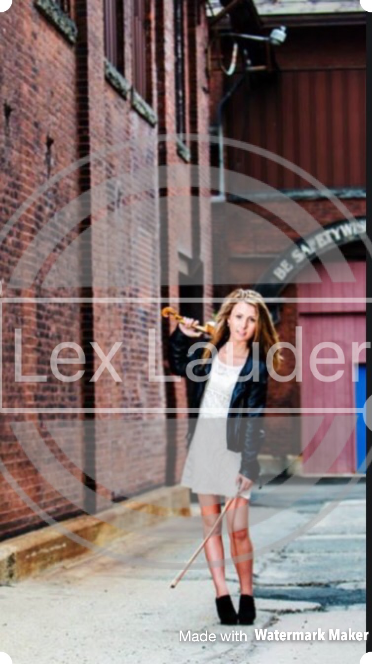 Female model photo shoot of LexLauder