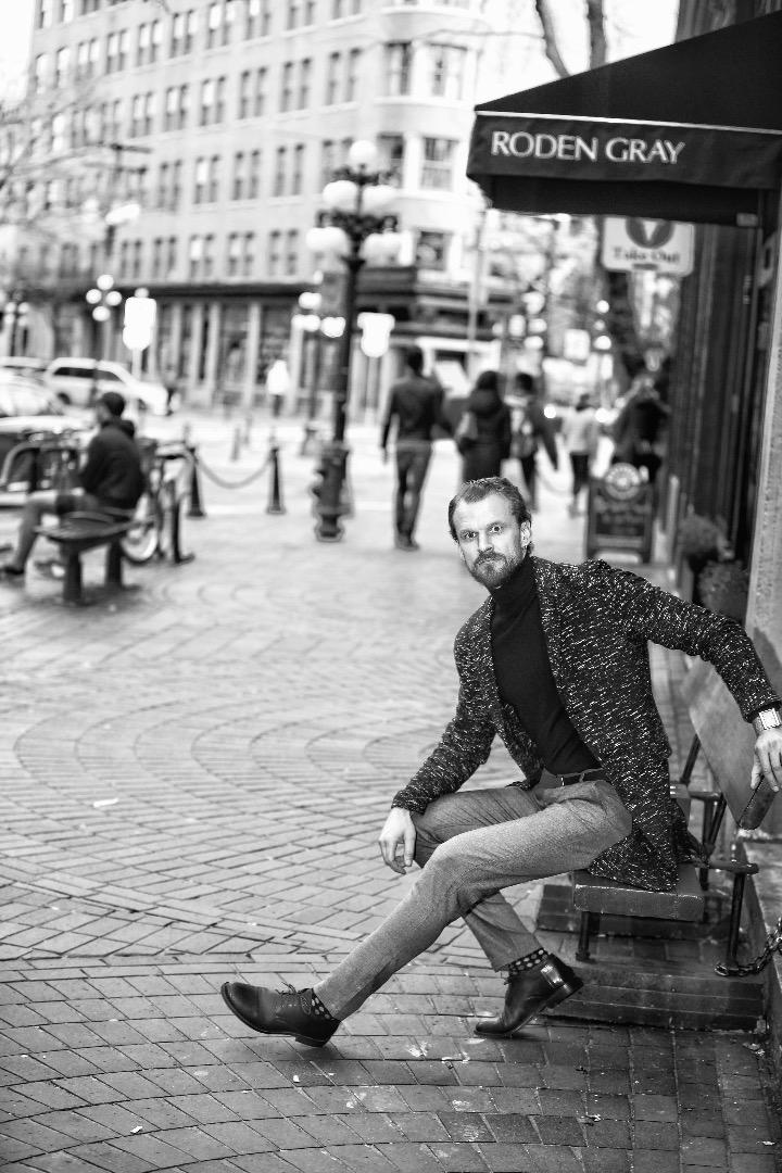 Male model photo shoot of danielborowski in Vancouver Downtown