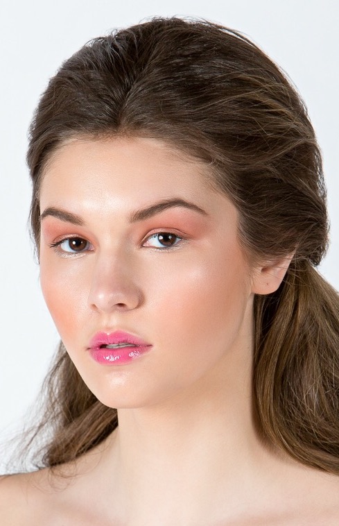 Female model photo shoot of LA Page Makeup