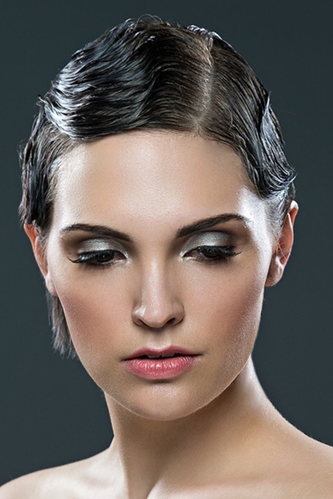 Female model photo shoot of LA Page Makeup