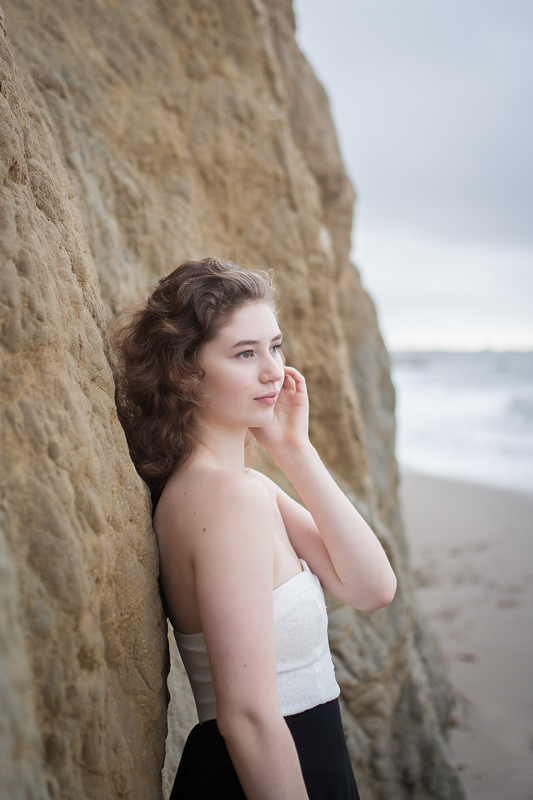 Male and Female model photo shoot of JakeTyCyn and S Claire Louise in El Matador Beach