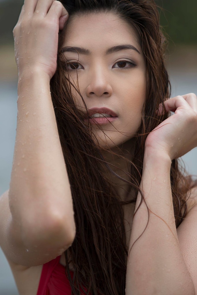 Female model photo shoot of Erica Olina in Half Moon Bay