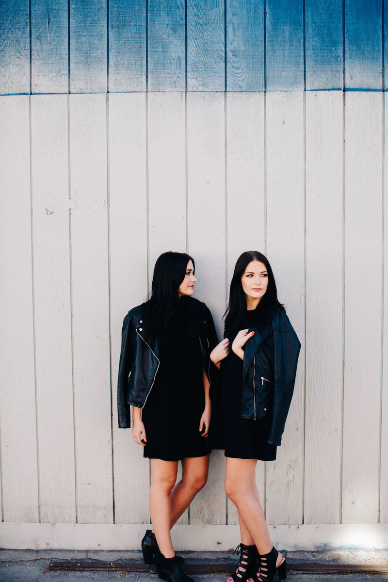 Female model photo shoot of The Garsow Twins by danalynnpleasant in Downtown Los Angeles