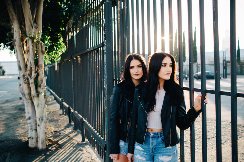 Female model photo shoot of The Garsow Twins by danalynnpleasant in Downtown Los Angeles