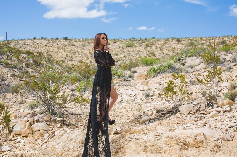 Female model photo shoot of Yeraly Montes by Mike Blue Photography in Big Bend, TX