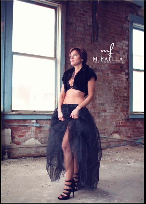 Female model photo shoot of M Failla Photography