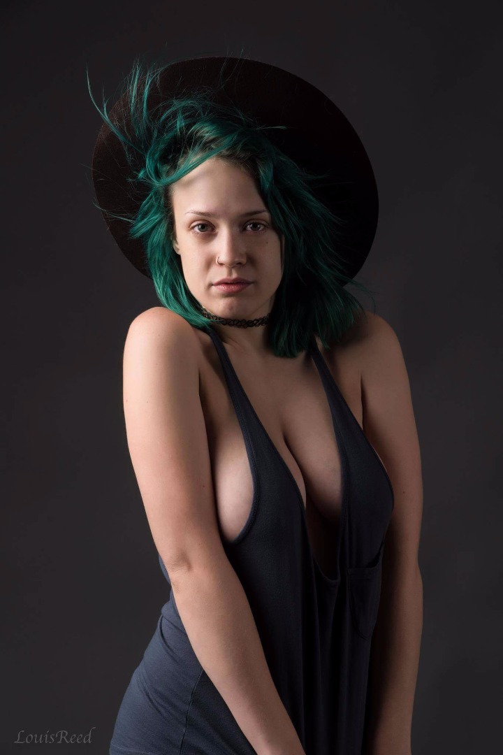 Female model photo shoot of LM wardrobe stylist by Louis Reed