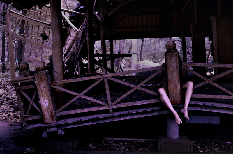 Male model photo shoot of berto_lopez in Abandoned Hotel, Gili Meno, Lombok, Indonesia