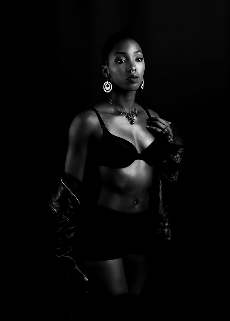 Female model photo shoot of FefeJohnnieWalkerLove by dbzpx photography in Trinidad