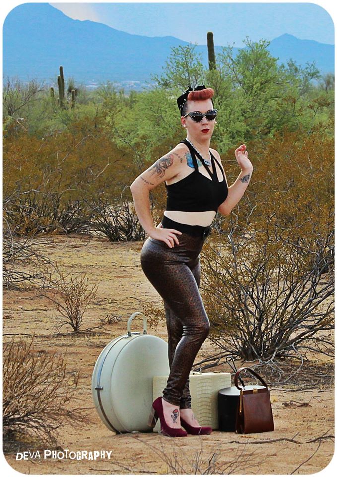 Female model photo shoot of Amber St Klaire in Picture Rocks, AZ