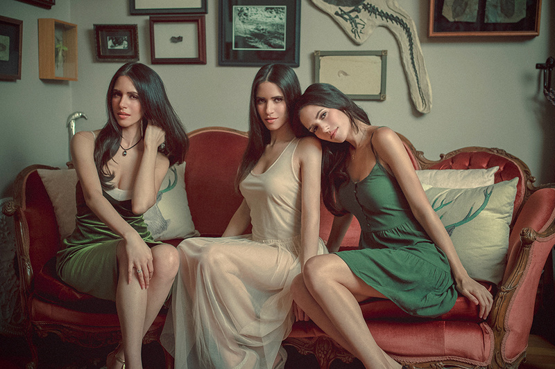 Female model photo shoot of Sco Triplets by Bobby Vu