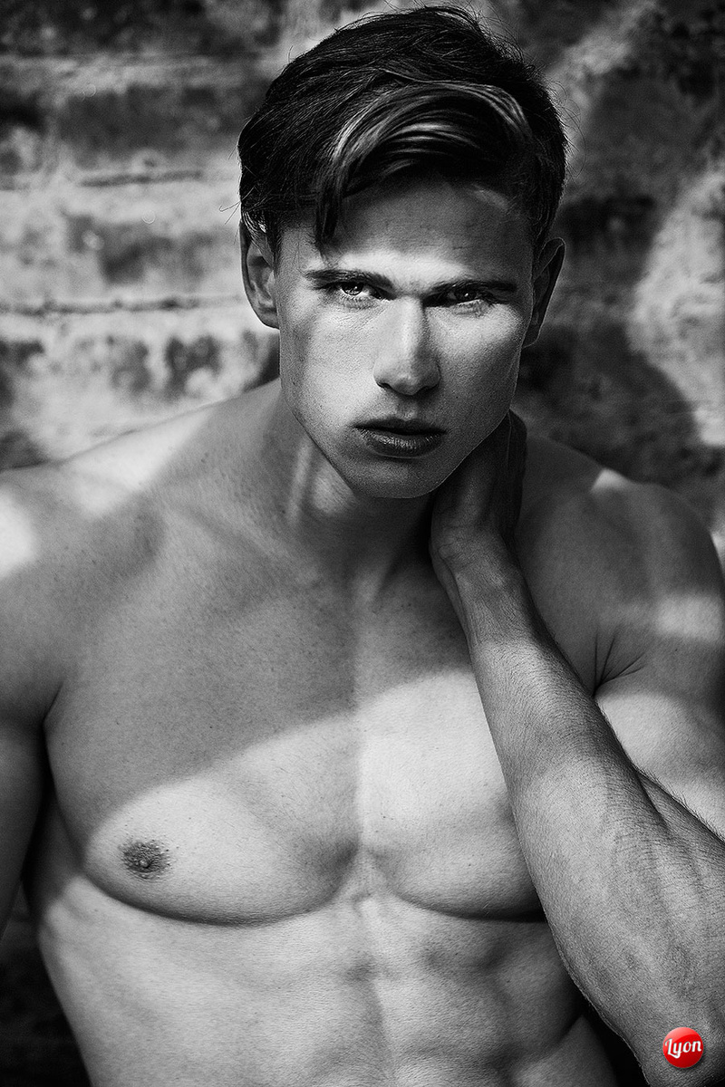 Male model photo shoot of James Alexander Lyon in Holland Park