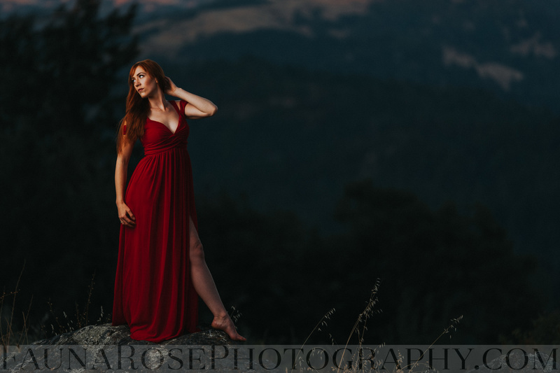 Female model photo shoot of Fauna Rose Photography and LulaMay