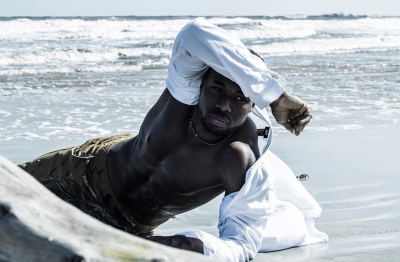 Male model photo shoot of Mario williams  in Tybee Island