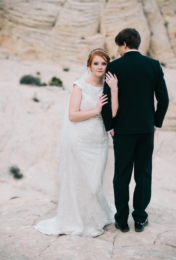 Female model photo shoot of Emma Davis in Snow Canyon, Utah