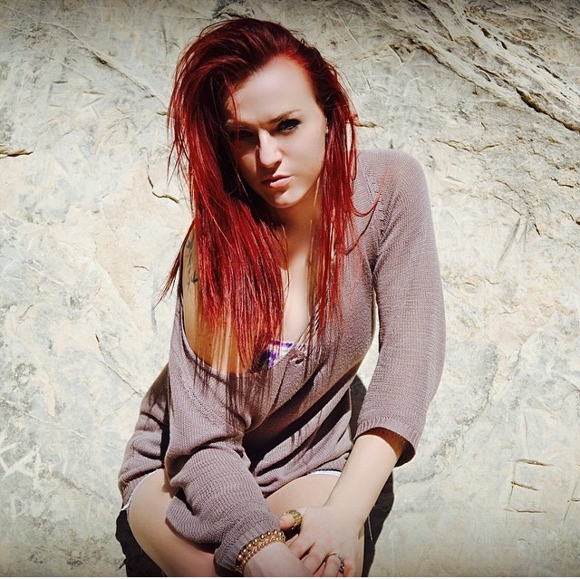 Female model photo shoot of sexylilredhead