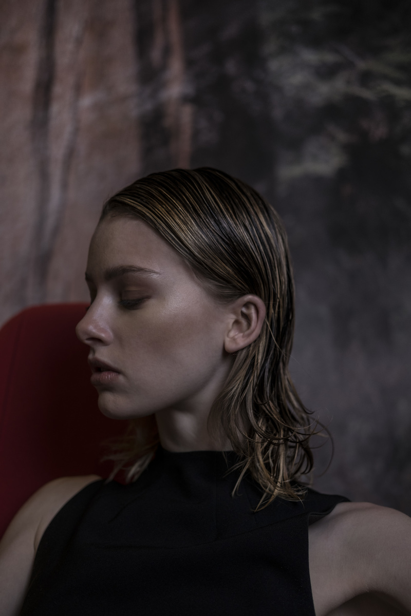 Female model photo shoot of Kiara Hargrove in Meatpacking District, NY