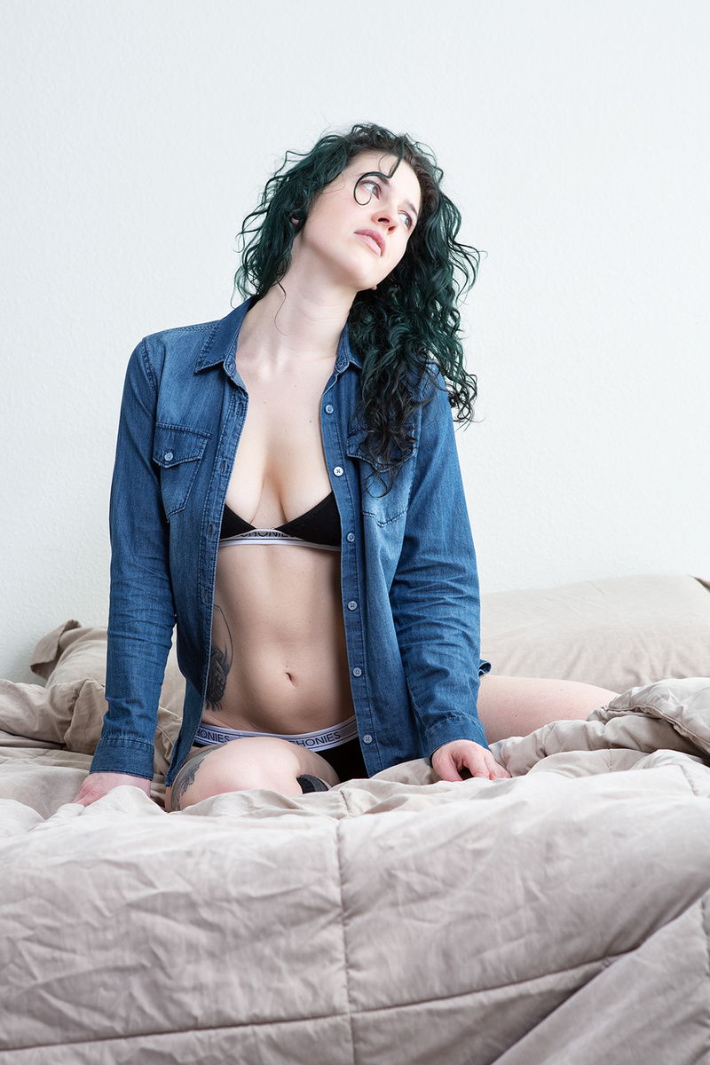 Female model photo shoot of LadyWolf by Daniel LaHaie