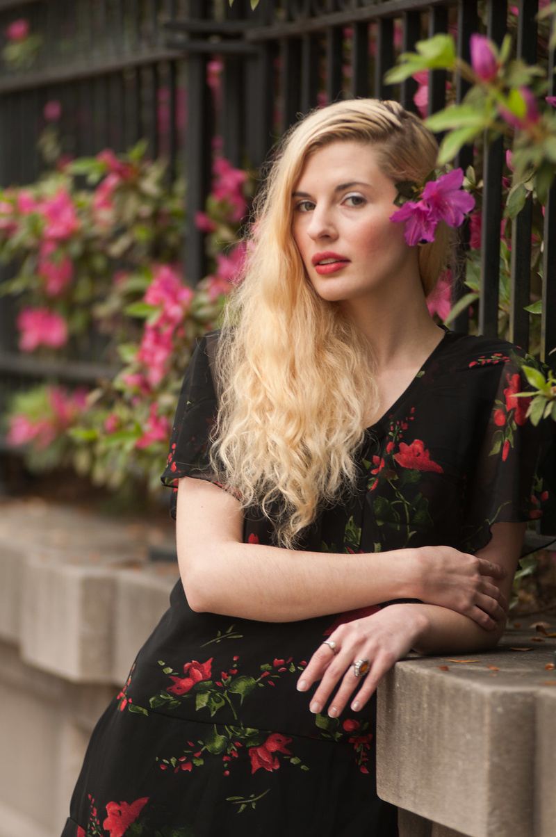 Female model photo shoot of Lucinda Rowekamp by Marvin Mansilla in Downtown Charleston, SC