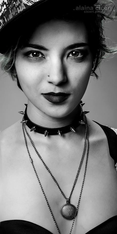 Female model photo shoot of Vampire Valentine