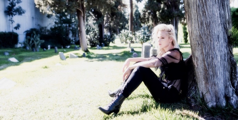 Female model photo shoot of HollinHaley in Hollywood Forever, Los Angeles, CA