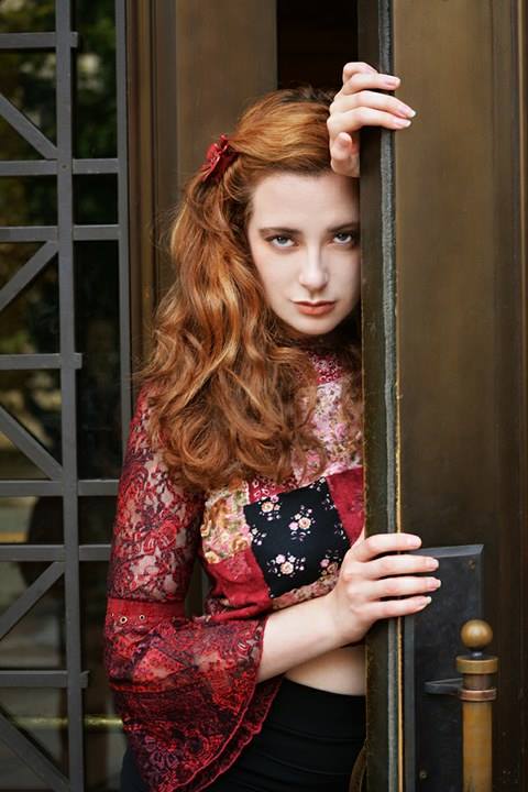 Female model photo shoot of Sarah M Faire, art by Jack Bussmann
