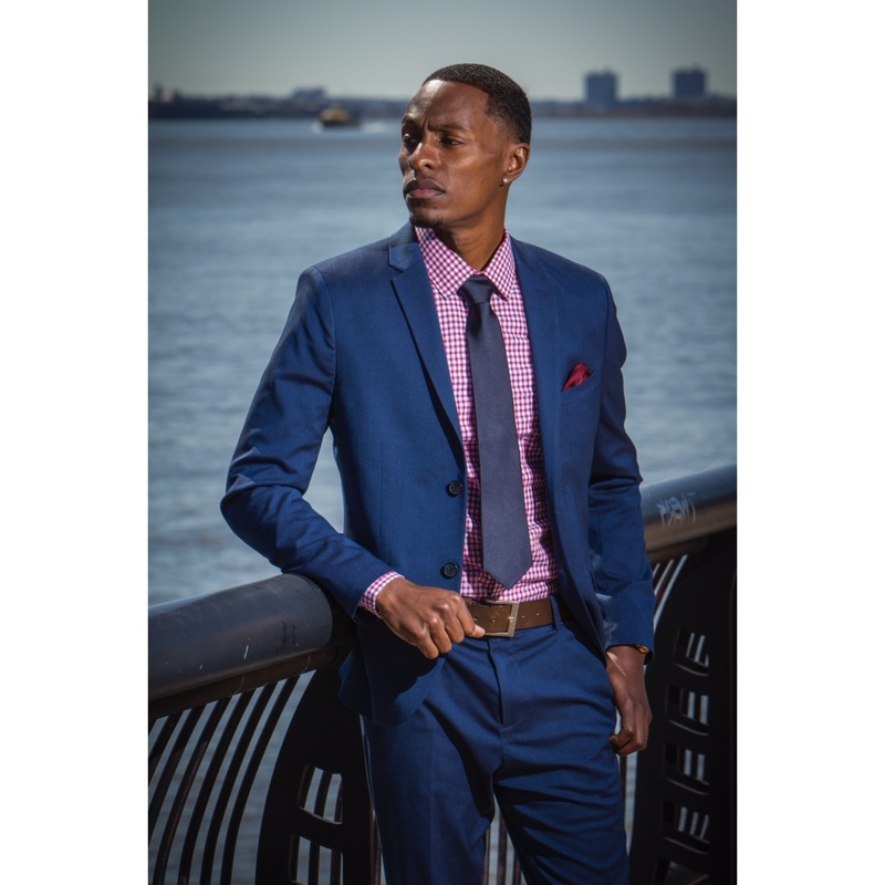 Male model photo shoot of Kenny Mathews by Imprinted Photography  in Hoboken Waterfront