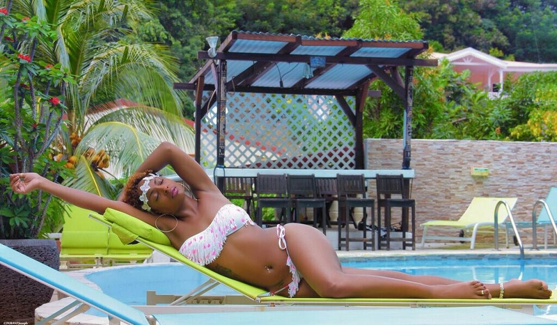 Female model photo shoot of Fany972 in Martinique
