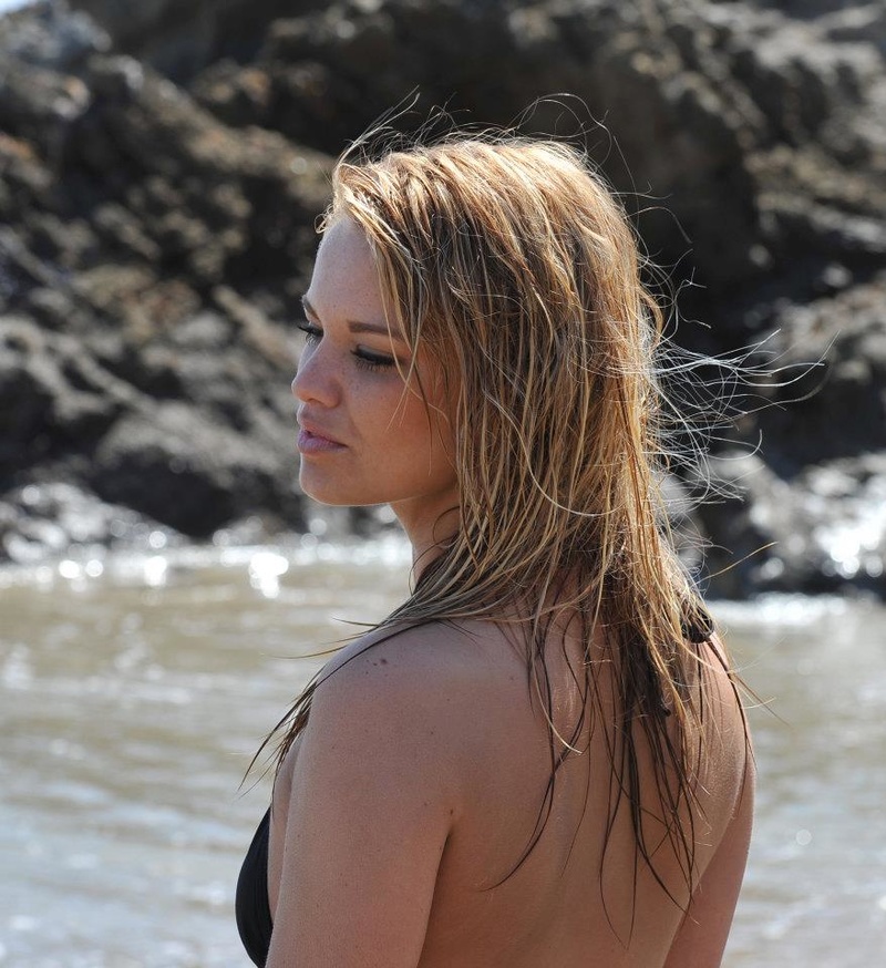 Female model photo shoot of Kiryn Brynn in Leo Carrillo Beach, CA
