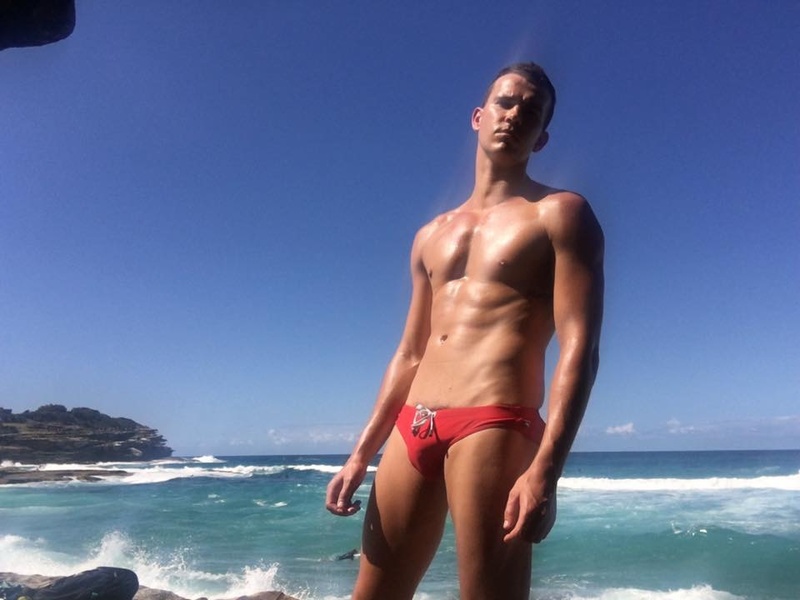 Male model photo shoot of Dai-Dai Dancer in Tamarama Beach