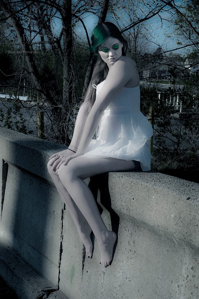Female model photo shoot of IV Immortal