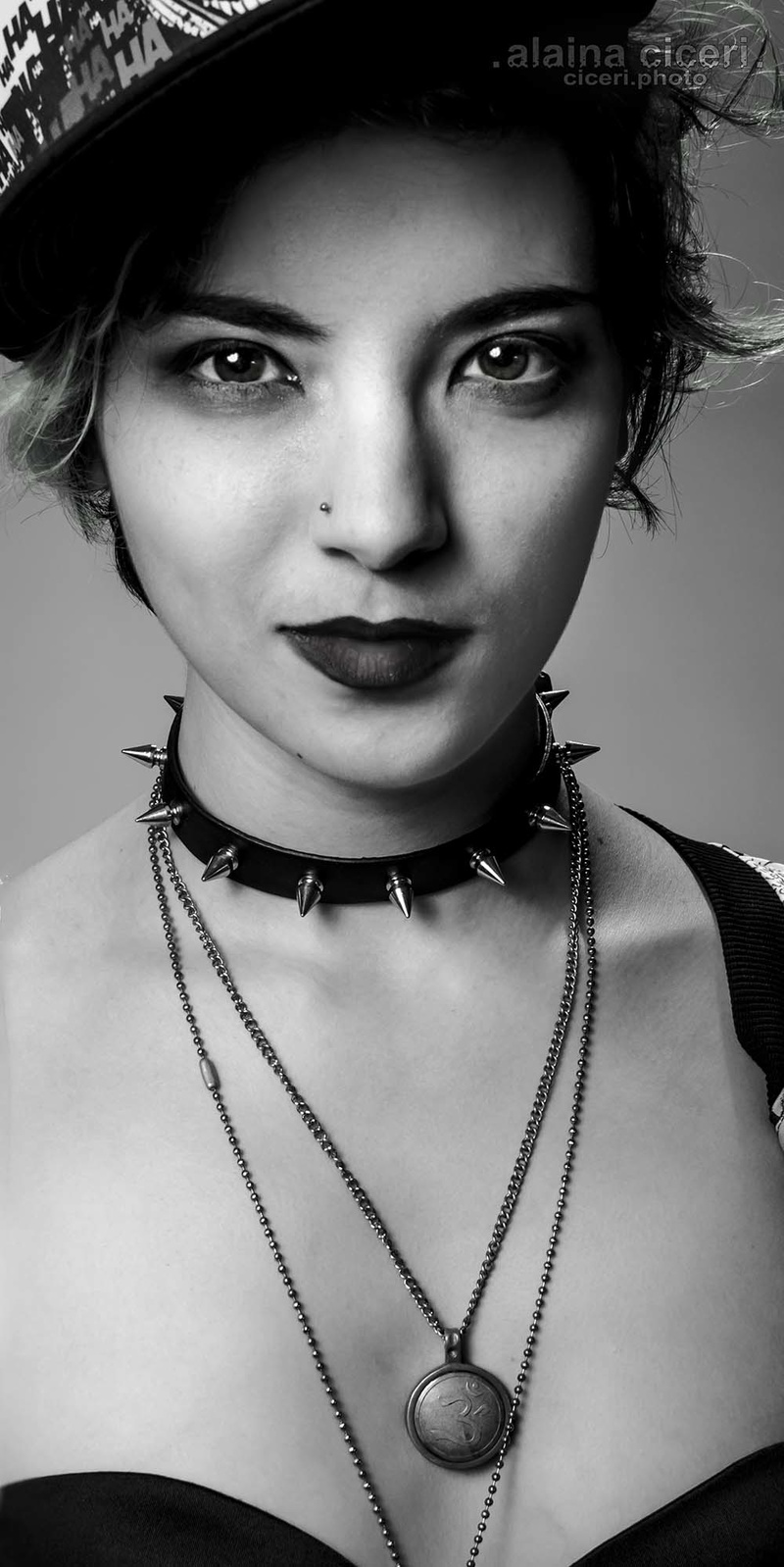 Female model photo shoot of Alaina Ciceri and Vampire Valentine