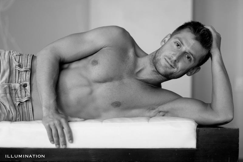 Male model photo shoot of George Sepa by illumination