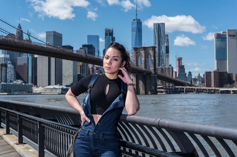 Female model photo shoot of Vania Alvarado in Brooklyn, NY