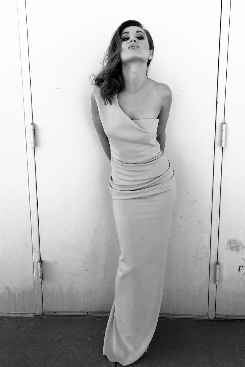 Female model photo shoot of Sasha AH in Staples Center, LA