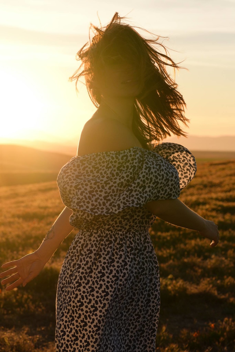 Female model photo shoot of Sasha AH in Antelope Valley Reserve, CA