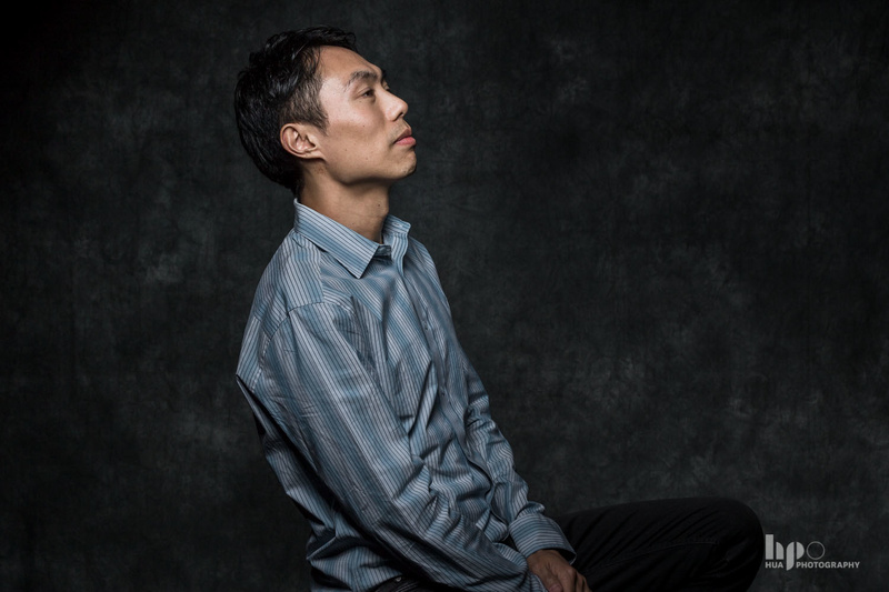 Male model photo shoot of Hua Yeh in New York