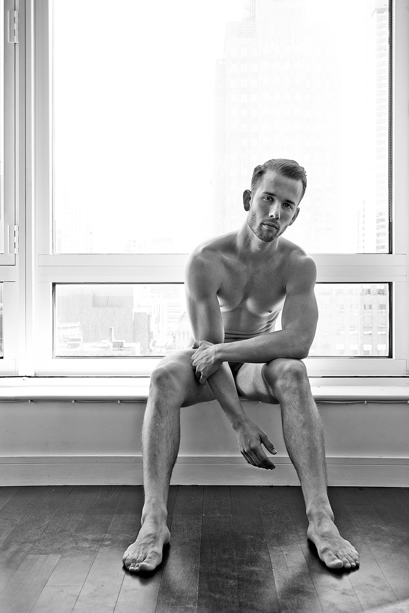 Male model photo shoot of Erik F Magnus by Rex B in New York