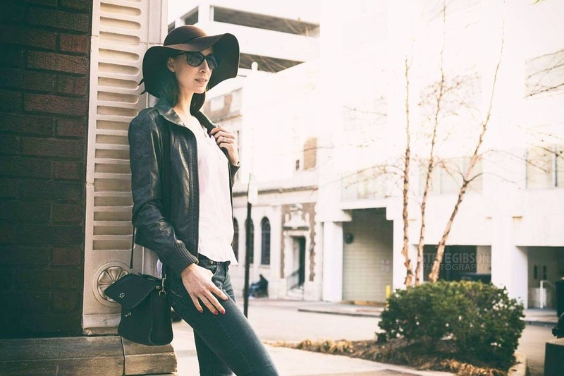 Female model photo shoot of Morgan May Pashen in Downtown Kansas City
