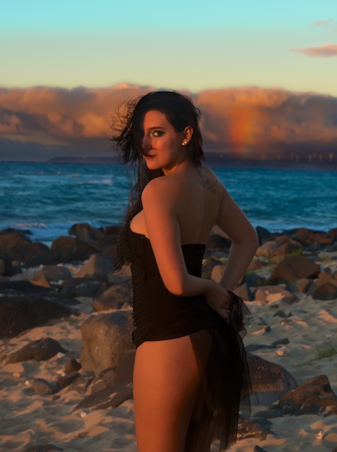 Female model photo shoot of The Model Talya in Oahu, HI