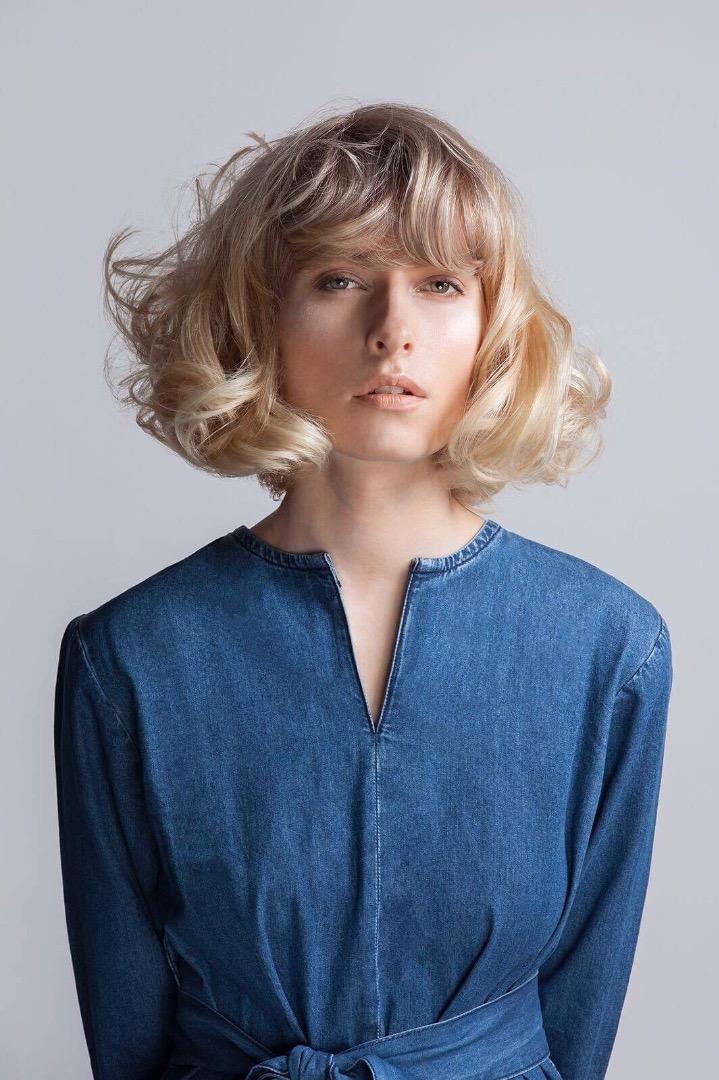 Female model photo shoot of Katie Masters Hair