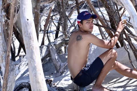 Male model photo shoot of giovannic in Longboat Key, Florida