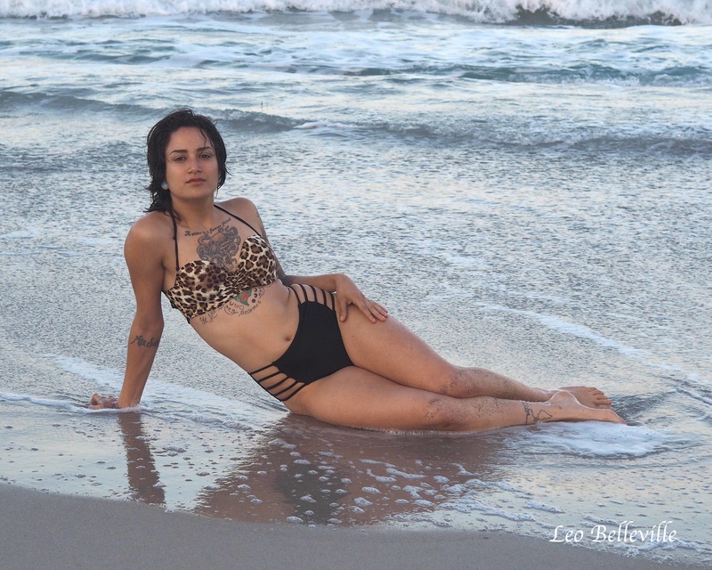 Female model photo shoot of Jessa Gerard by Photobybelleville in Canova Beach, Melbourne FL