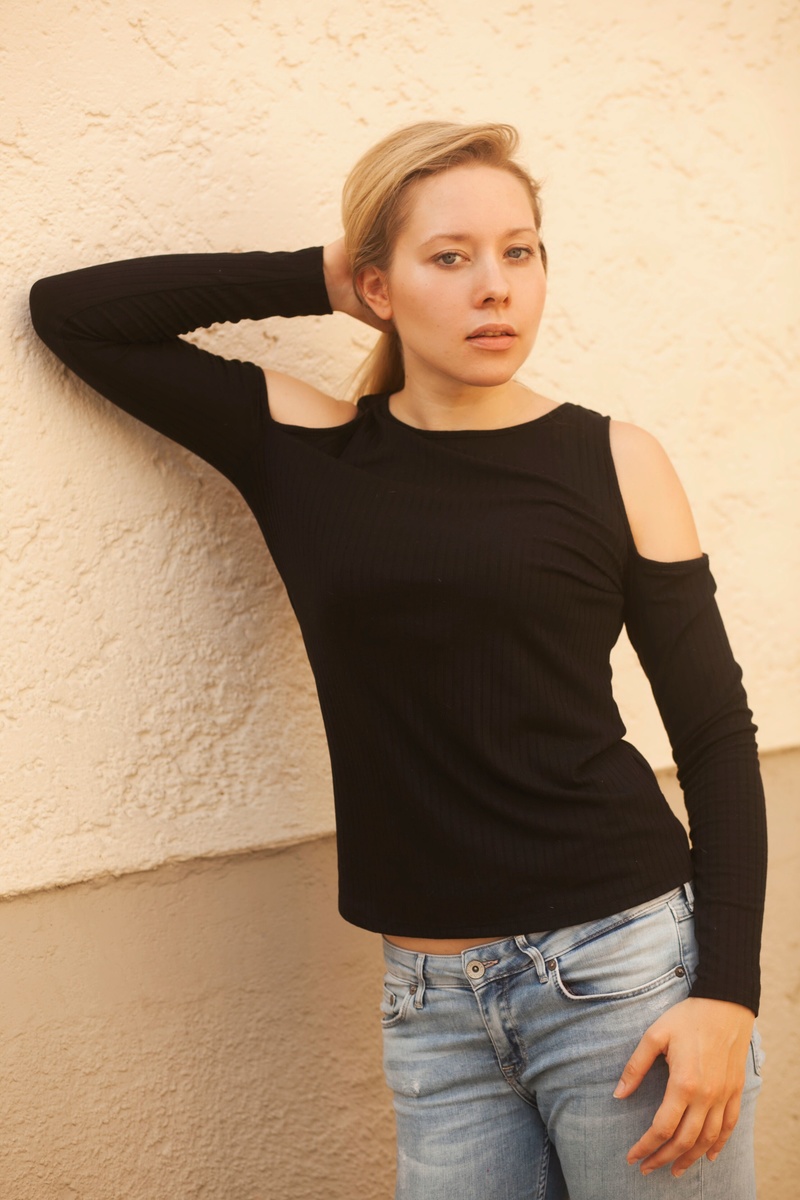 Female model photo shoot of Catharine M